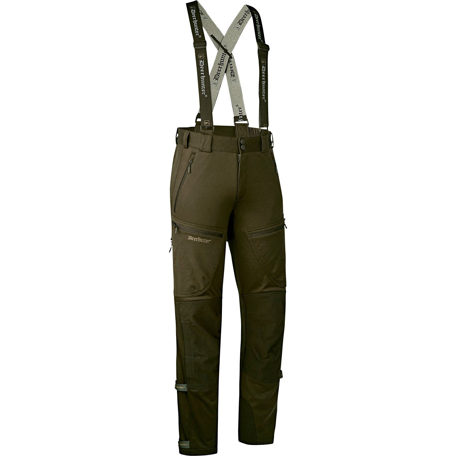 Excape Softshell Trousers For Men (Art Green) 
