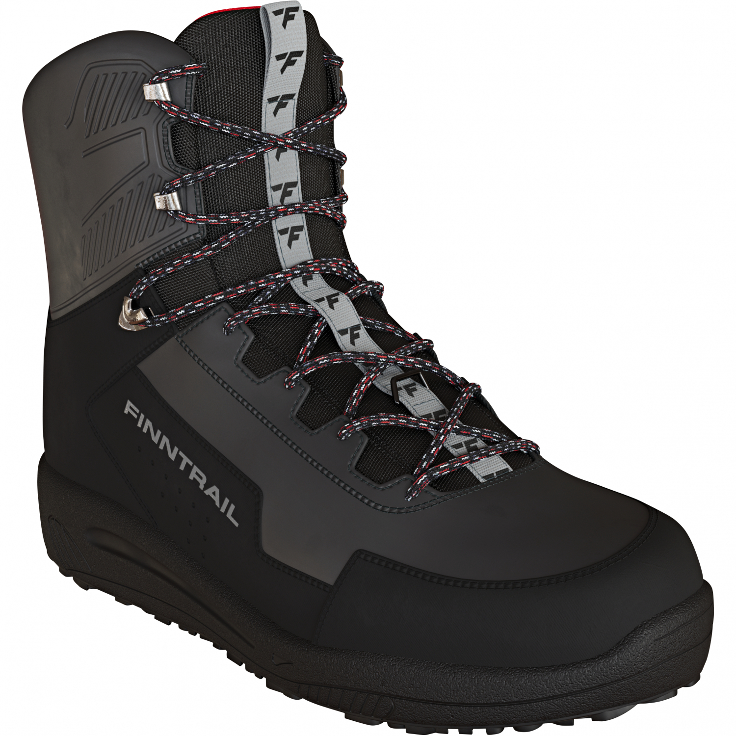 Finntrail Wading Boots Wademan Dark Grey (tread sole) 