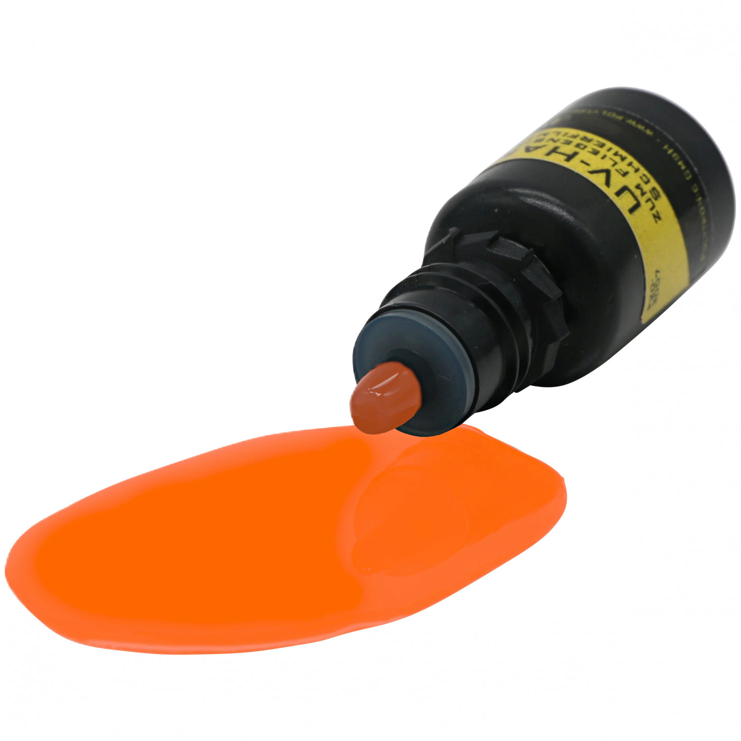 Fly tying resin, fluorescent orange 