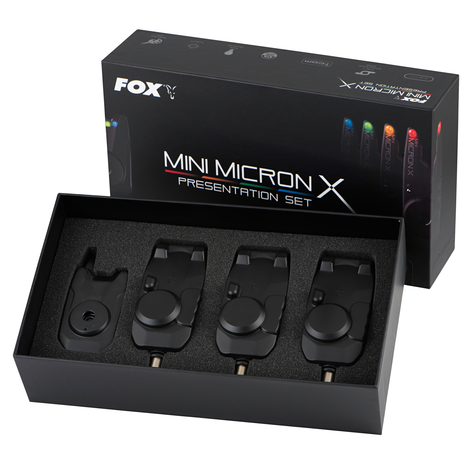 Fox Bite indicator set (3x Mini Micron X incl. Receiver) 