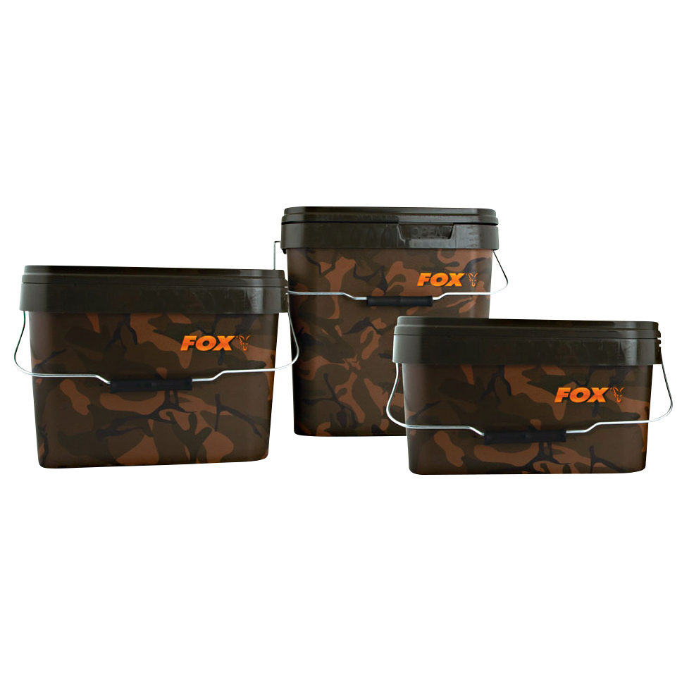 Fox Bucket Camo Square Carp 