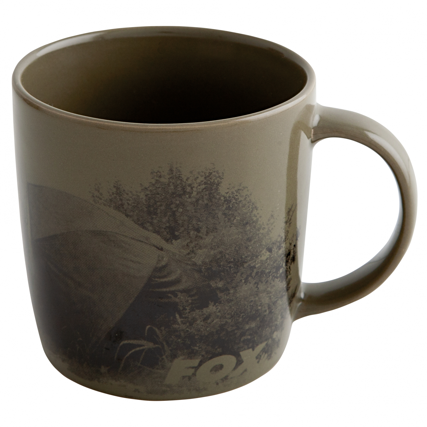 Fox Carp Ceramic Scenic Mug 