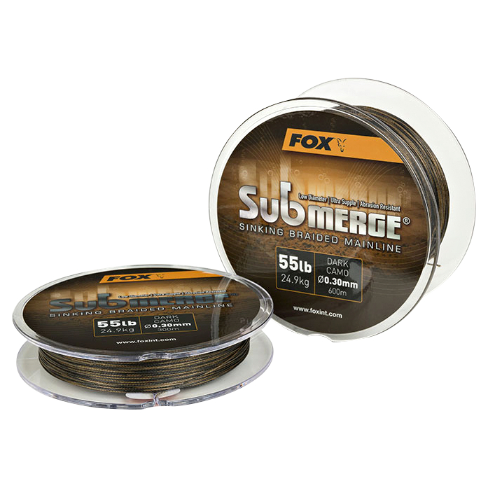 Fox Carp Fishing line only Submerge™ Sinking Braided Mainline at low prices