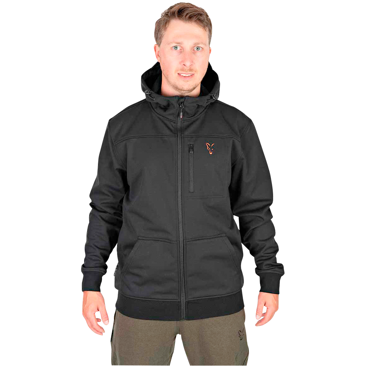 Fox Carp Men's Collection softshell jacket (black) 