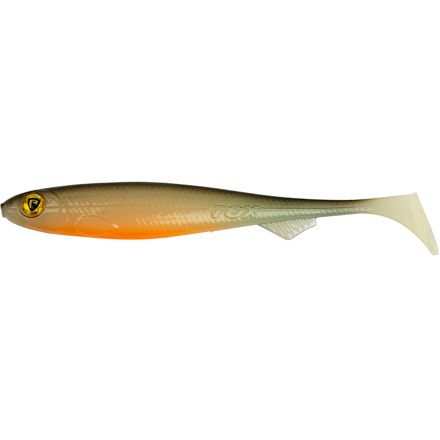 Fox Rage Slick Shad, UV Hot Olive 