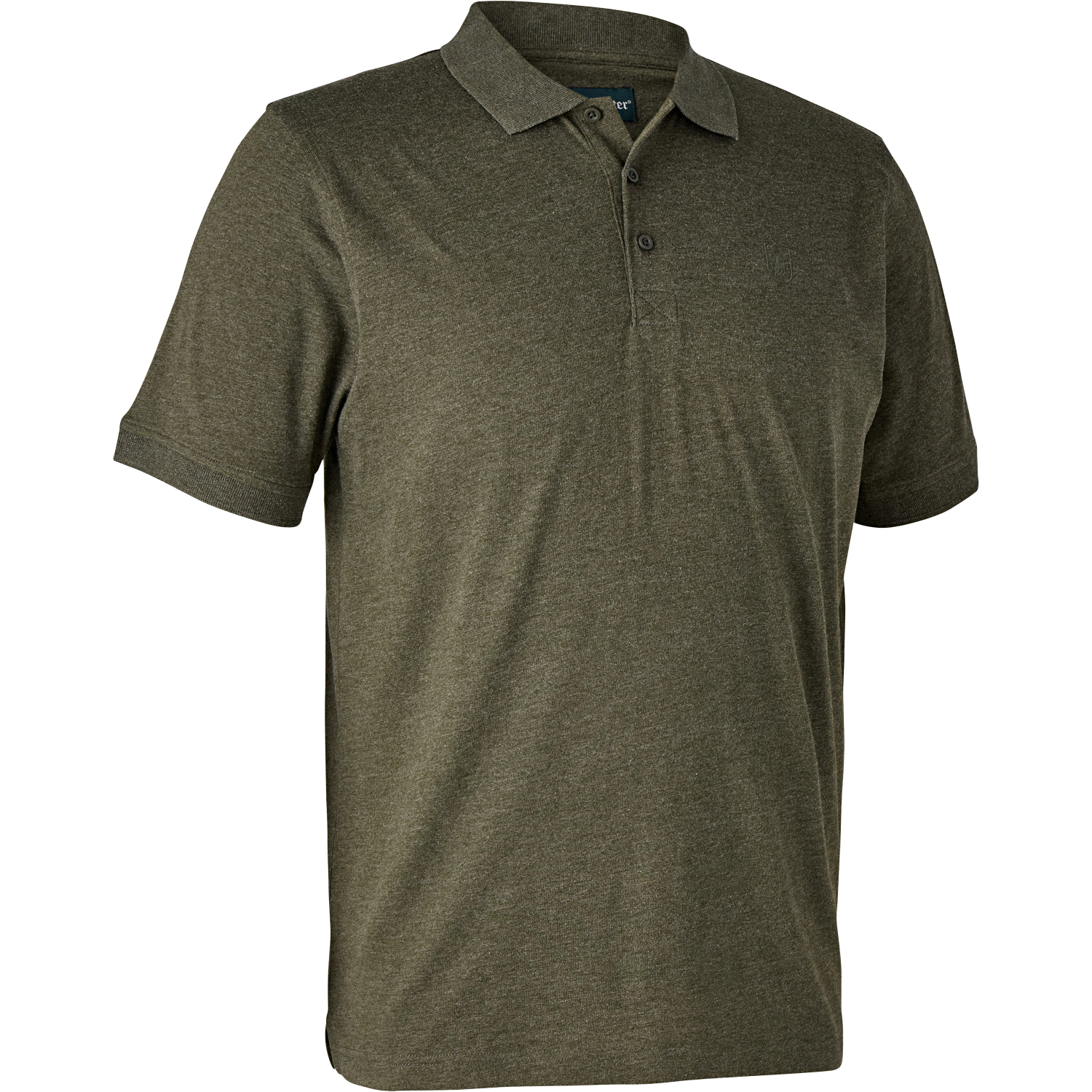 Gunnar Polo Shirt Men (Adventure Green Melange) 