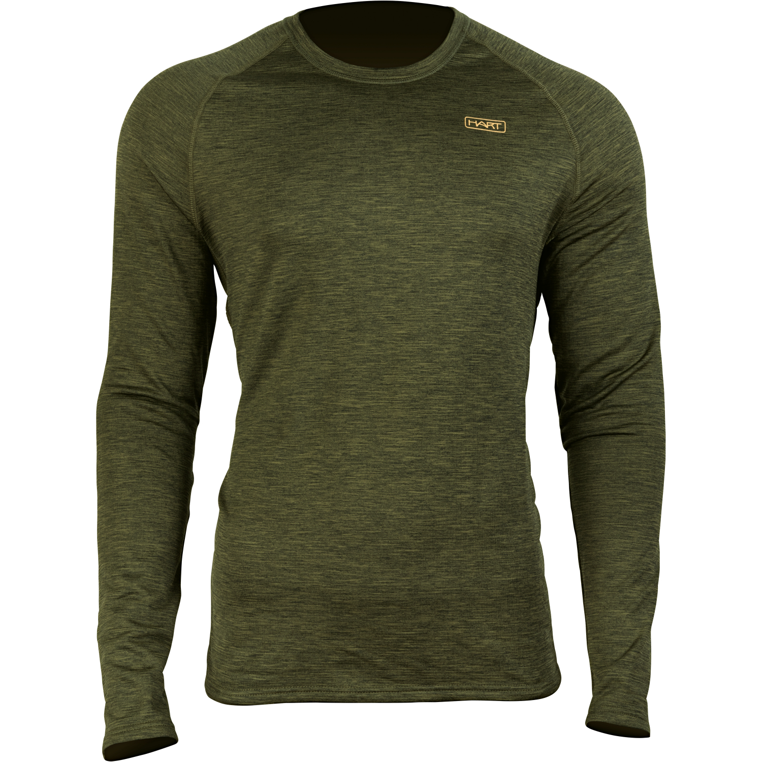Hart Trail-L Undershirt/Long-Sleeved Shirt For Men (Dark Olive) 