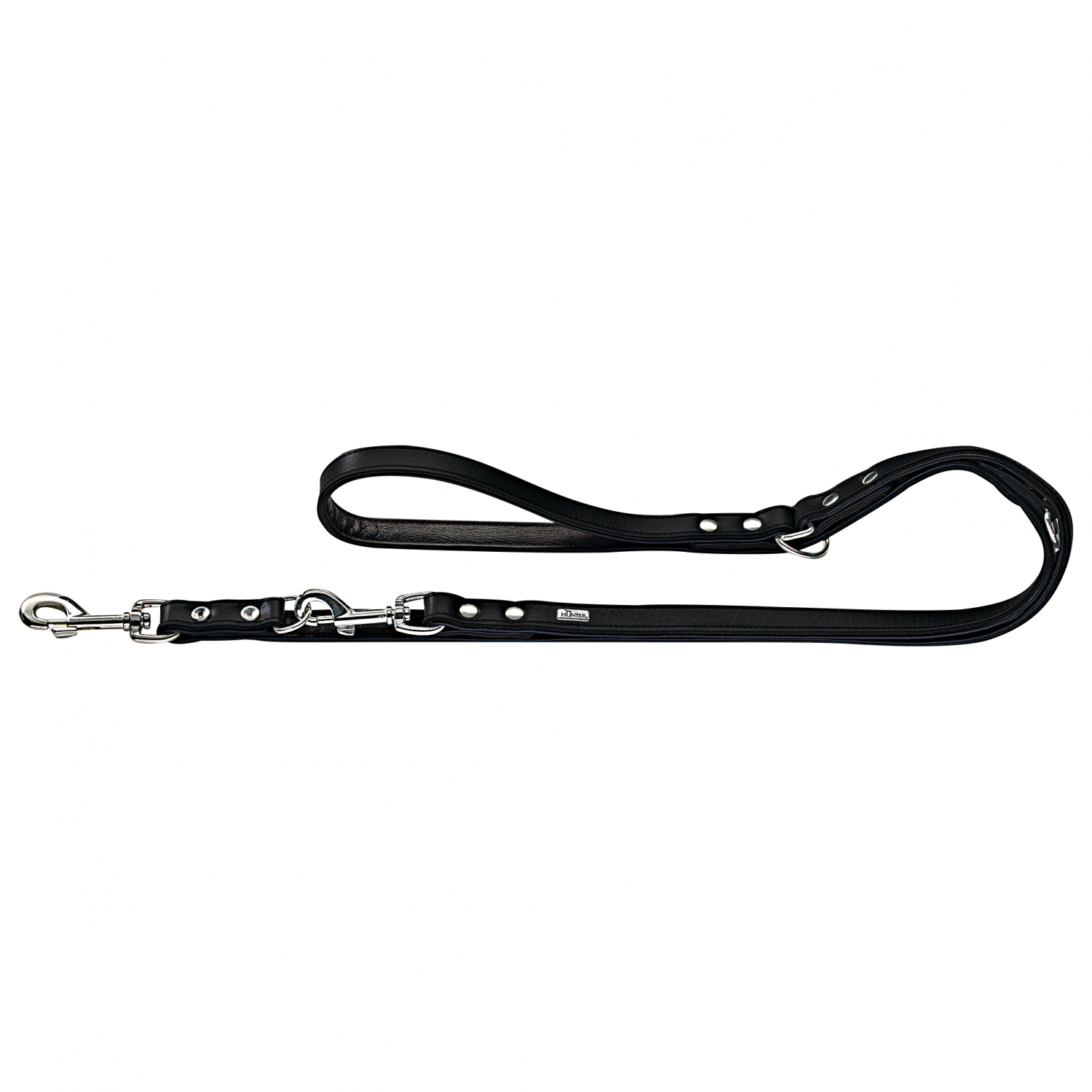 Hunter Dog Hunter Adjustable lead leash Basic (black) 