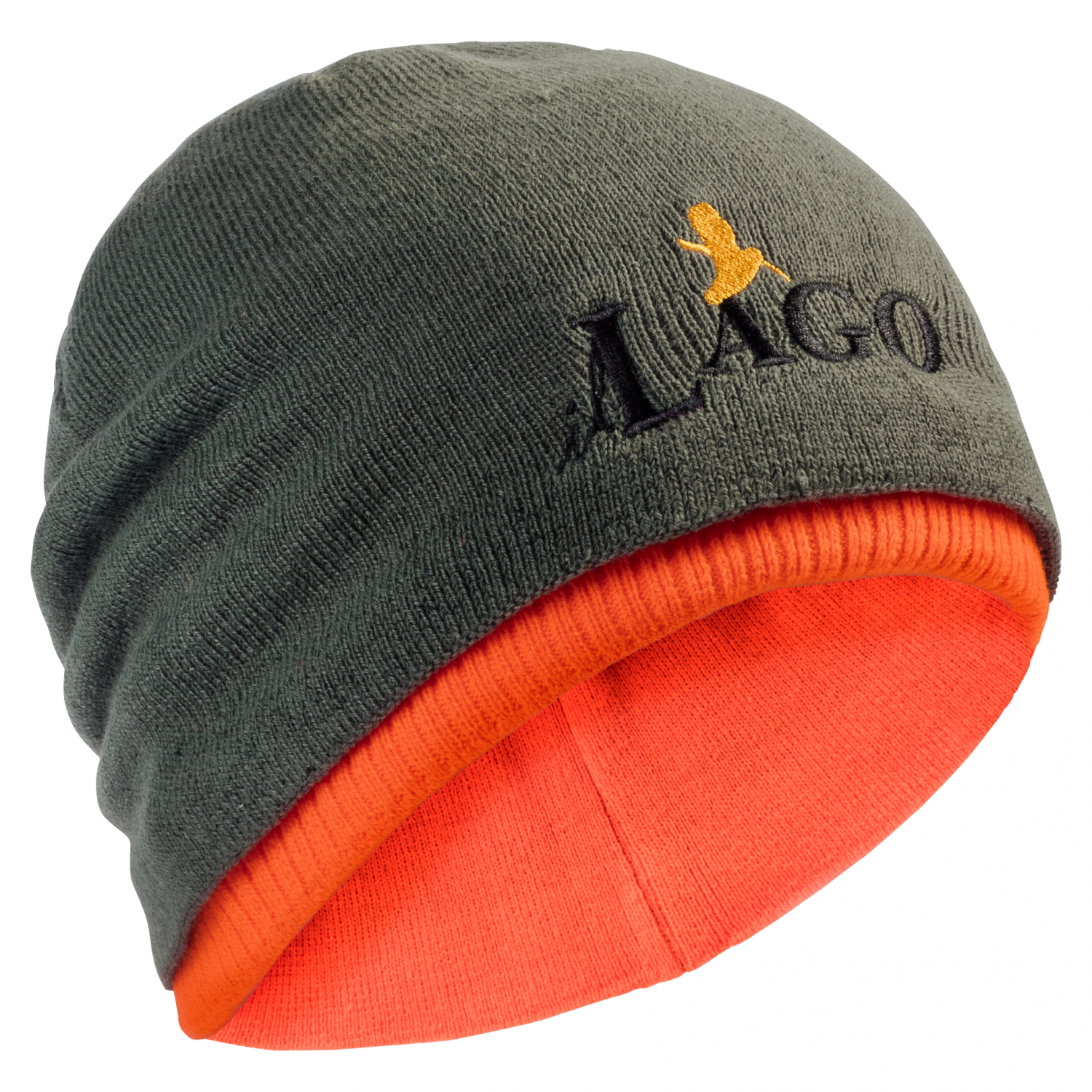 il Lago Basic Reversible Cap Aidan Unisex (Olive/Orange) 