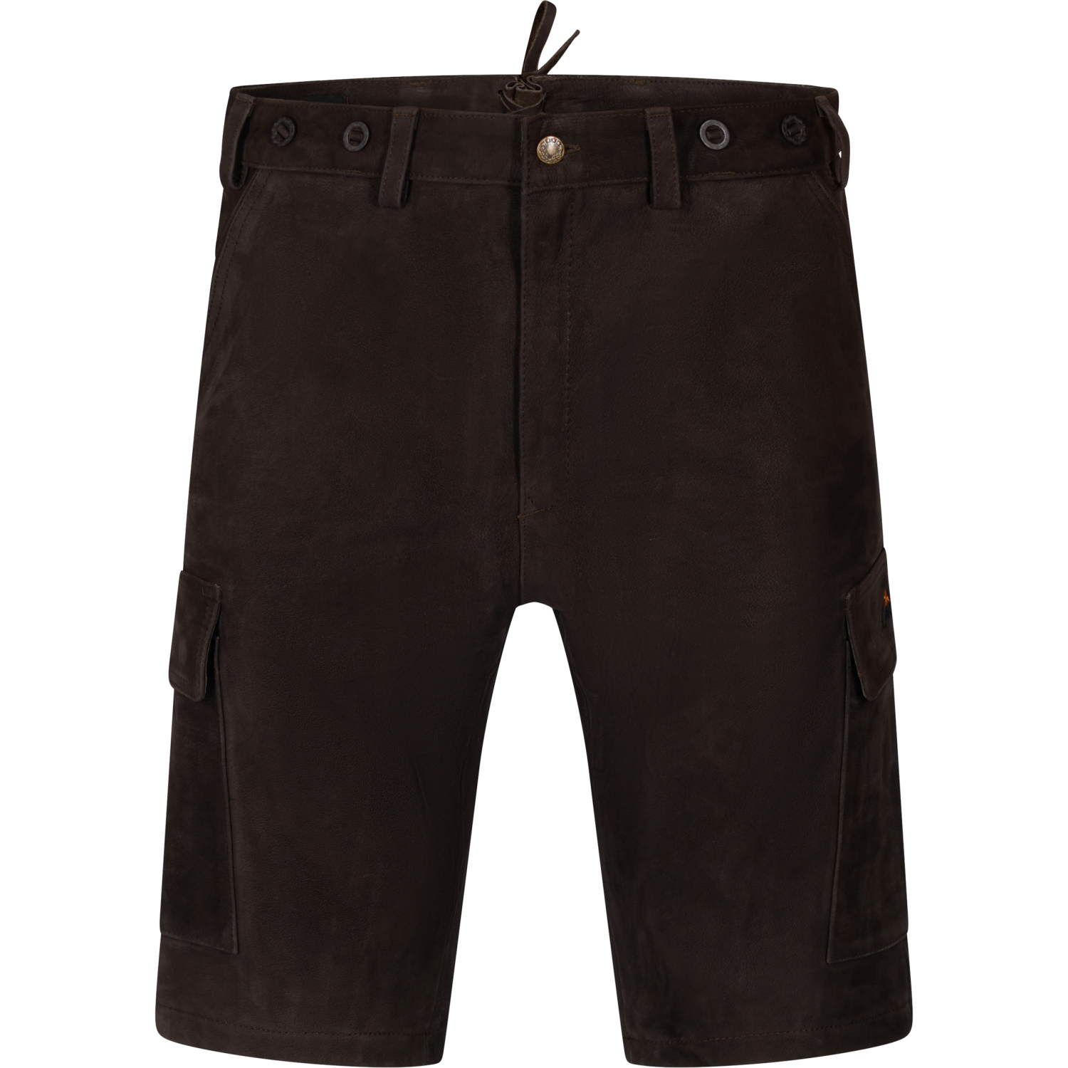 il Lago Prestige Leather Shorts Nevada Men (Brown) 