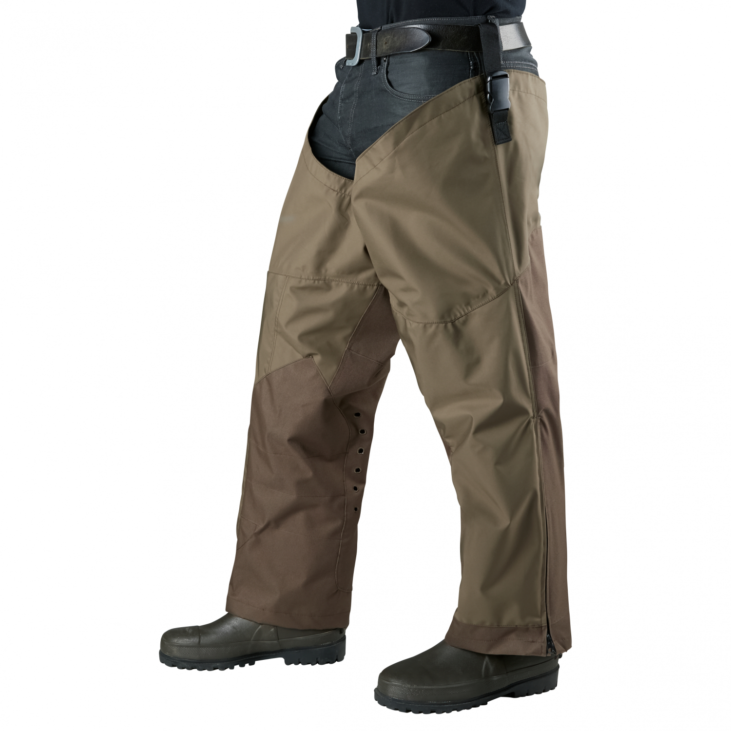 Mens scope multi pocket waterproof two colour hunting trousers
