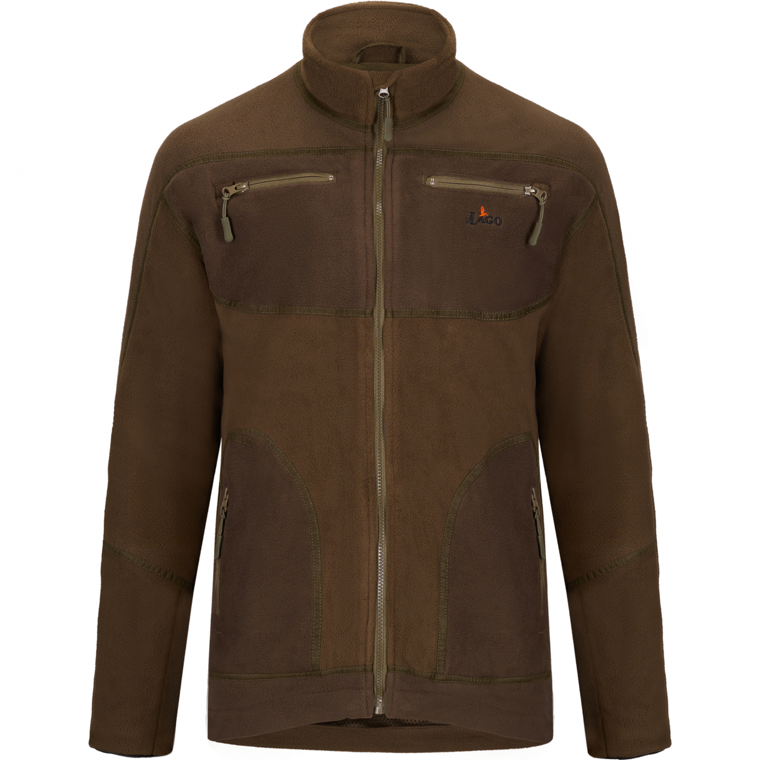 il Lago Prestige Men's Geo Performance Fleece Jacket 