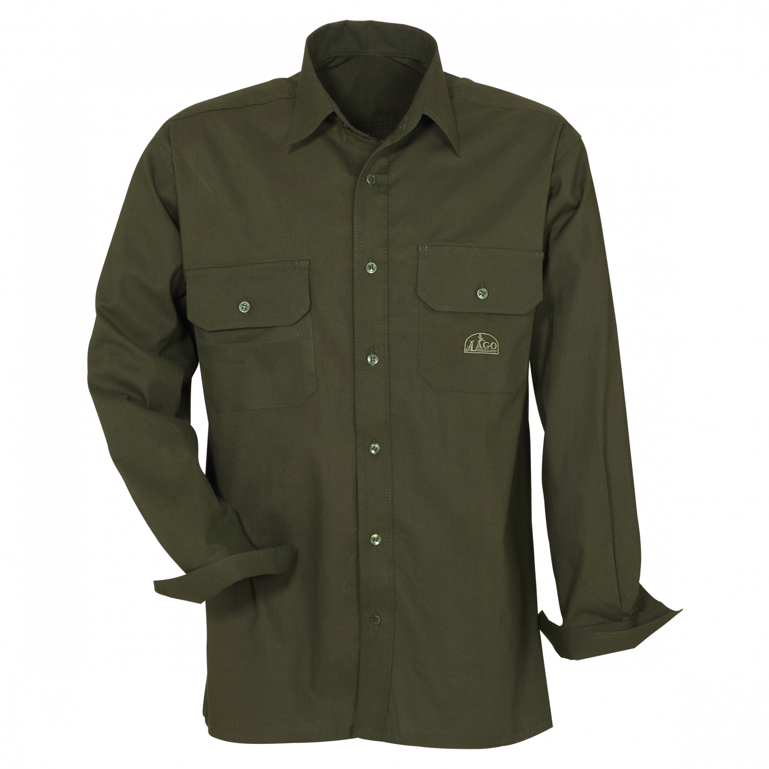 il Lago Prestige Outdoor Shirt Waidmann Men (Olive) 