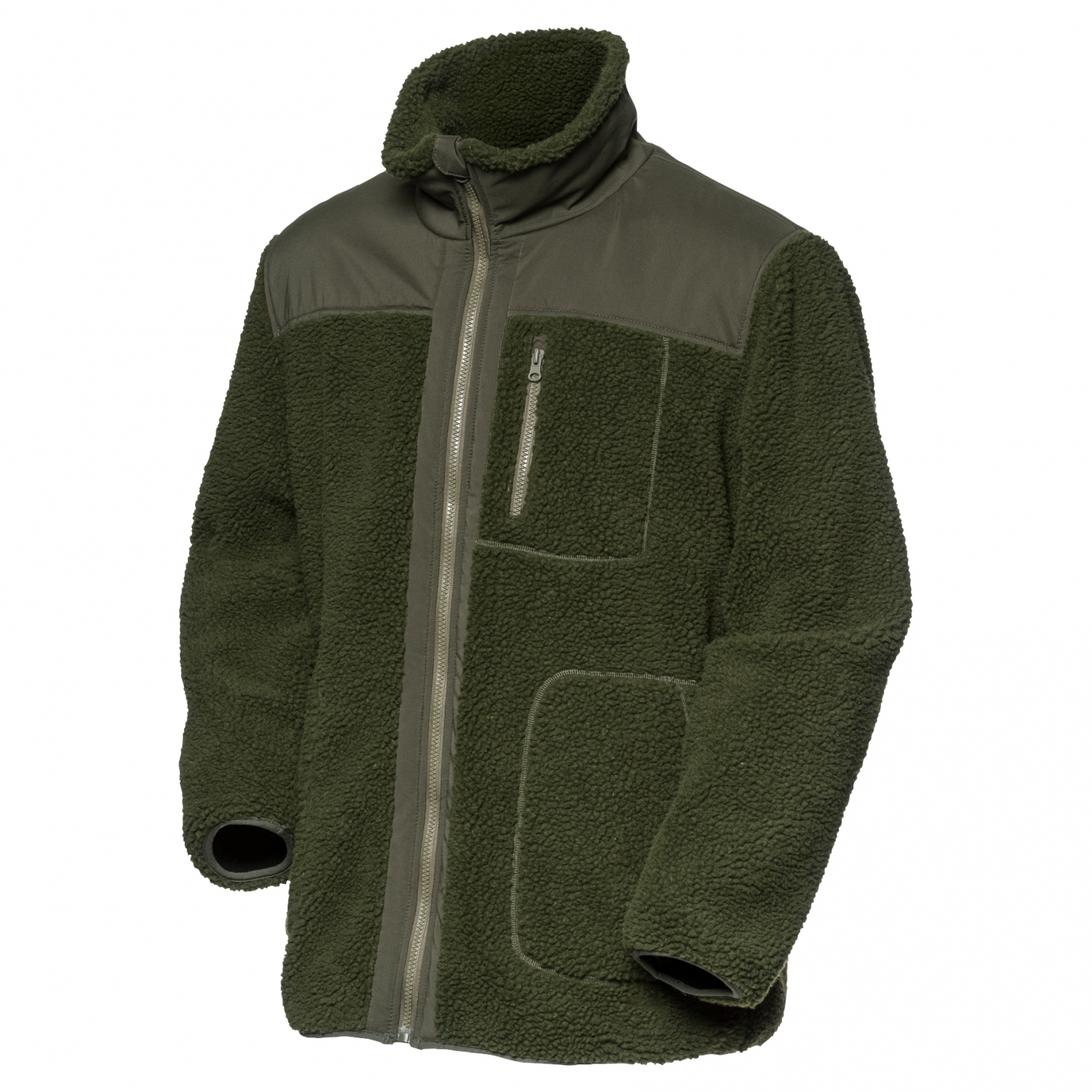 il Lago Red Level Men's York heated fibre fur jacket 