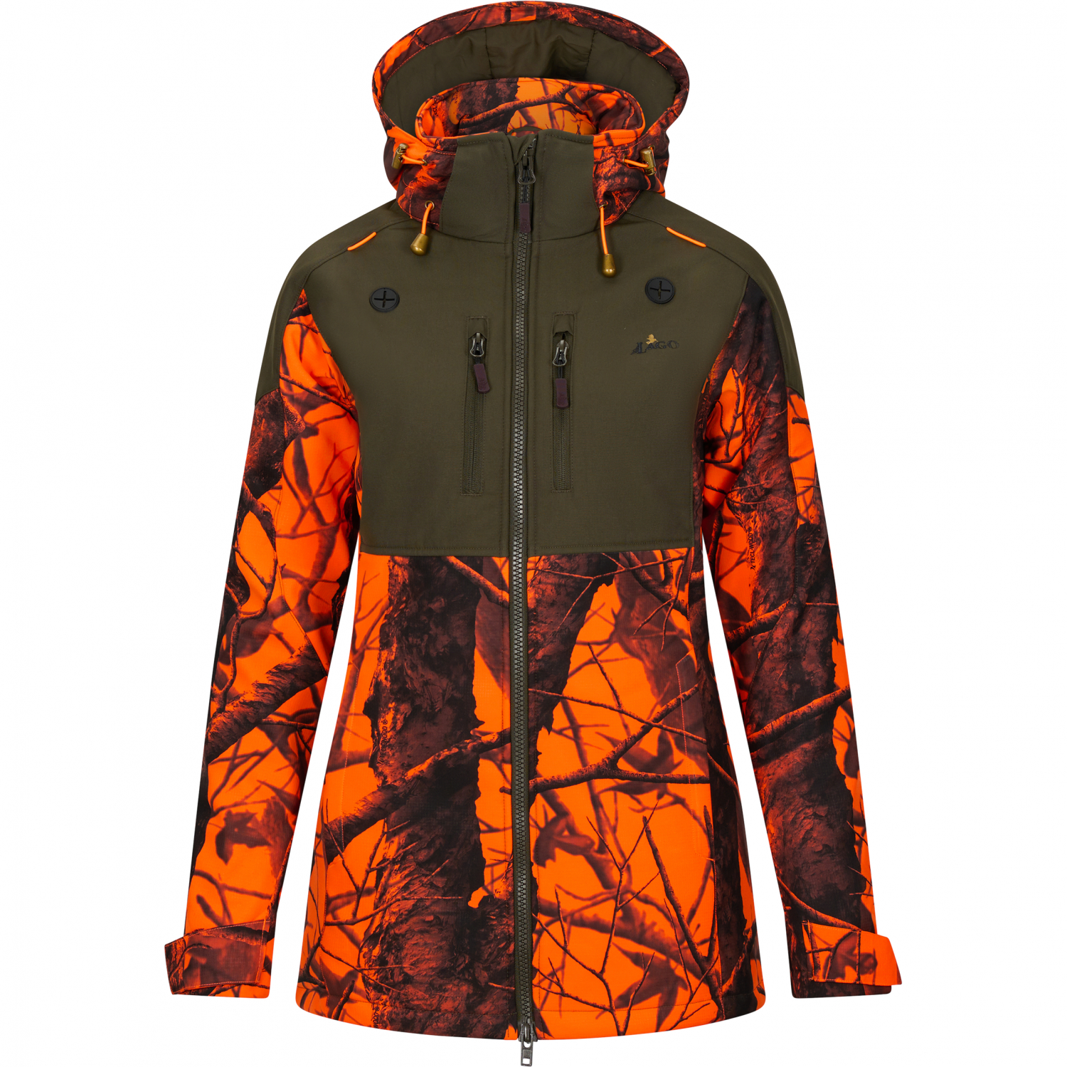 il Lago Sie Driven Hunt Jacket Safety Pro Women (Olive/Tecl-Wood Blaze) 