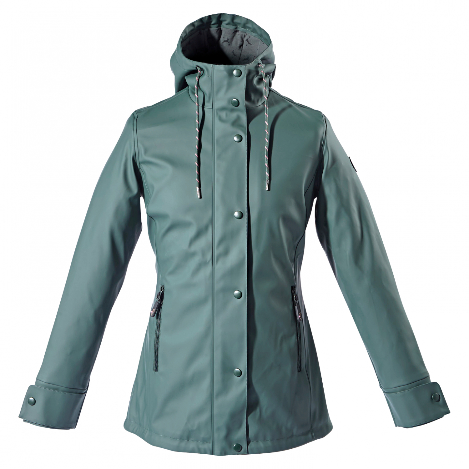 il Lago Sie Women's Ultrasoft rain jacket, little deer 