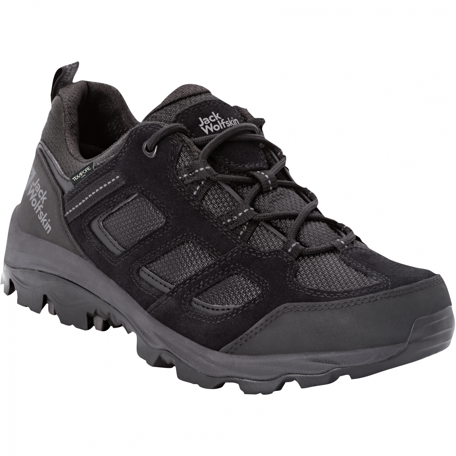 Jack Wolfskin Vojo 3 Texapore Low M Men (Black) 