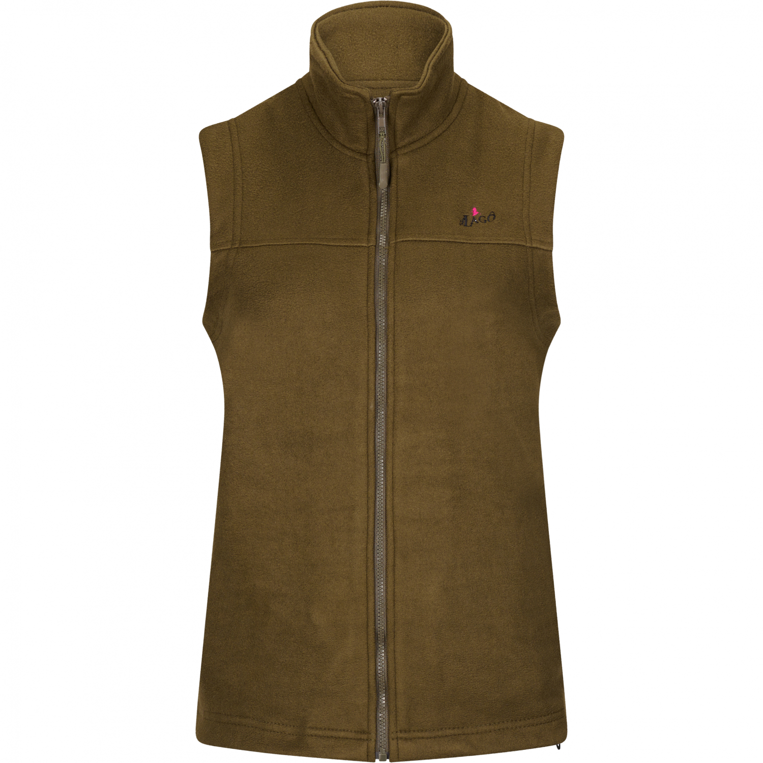 Juana Fleece Waistcoat Women (Olive) 