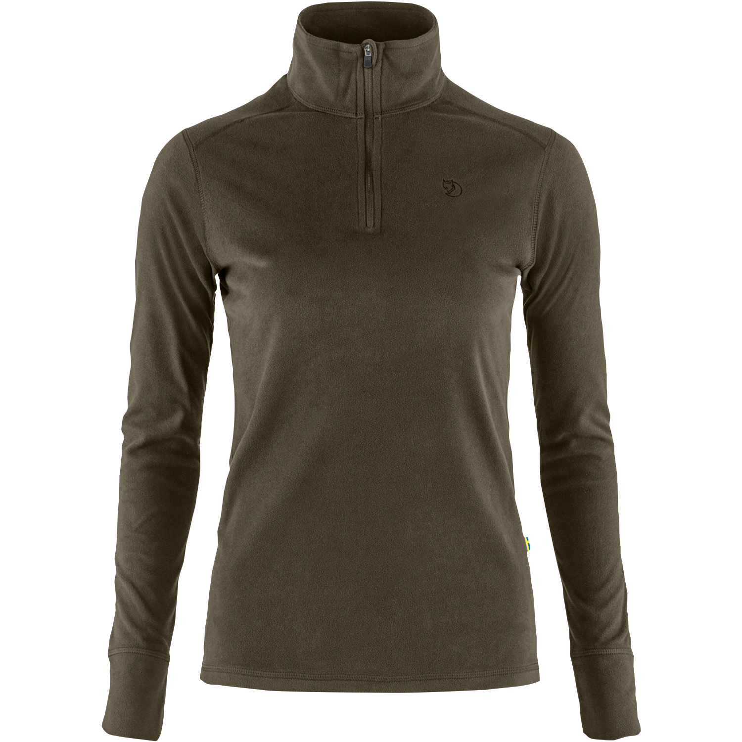 Keb Skare Half Zip W Women (Dark Olive) 