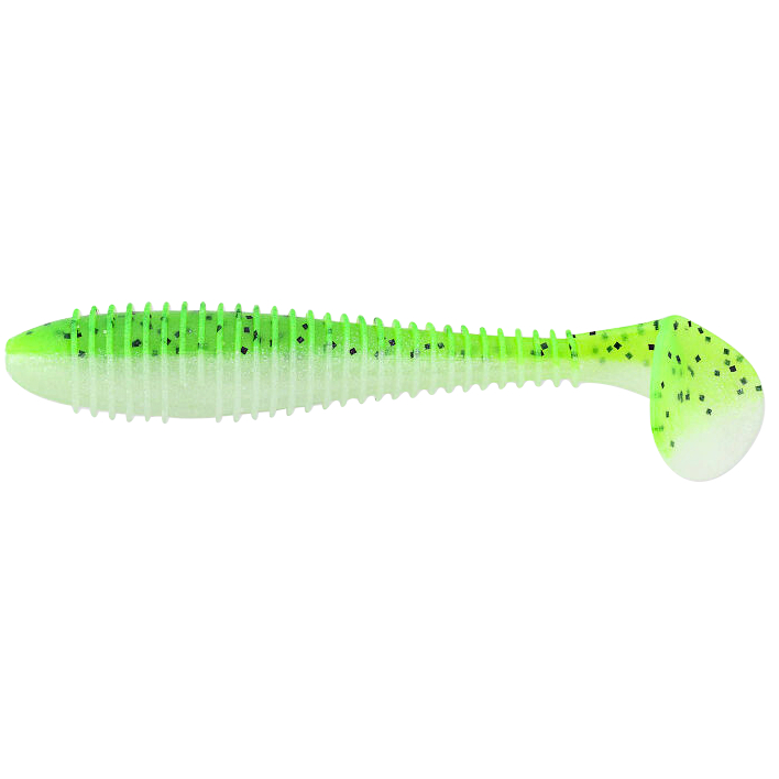 Keitech Fat Swing Impact (Chartreuse Pepper Shad) 
