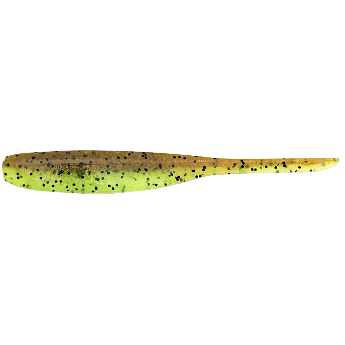 Keitech Shad Impact (Green Pumpkin / Chartreuse) 
