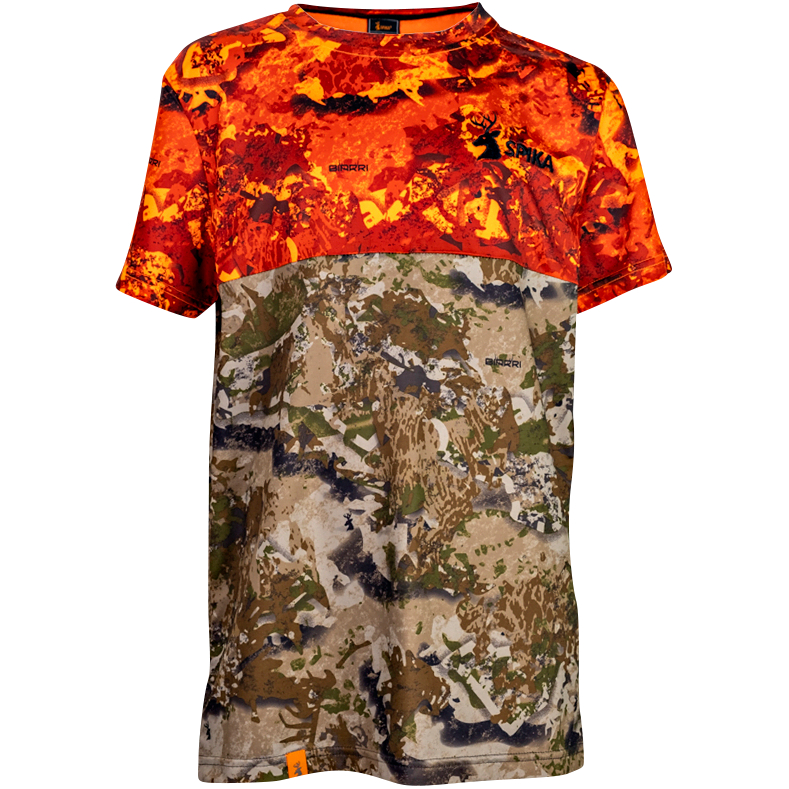 Kids' Trail T-Shirt (Biarri Blaze Camo) 