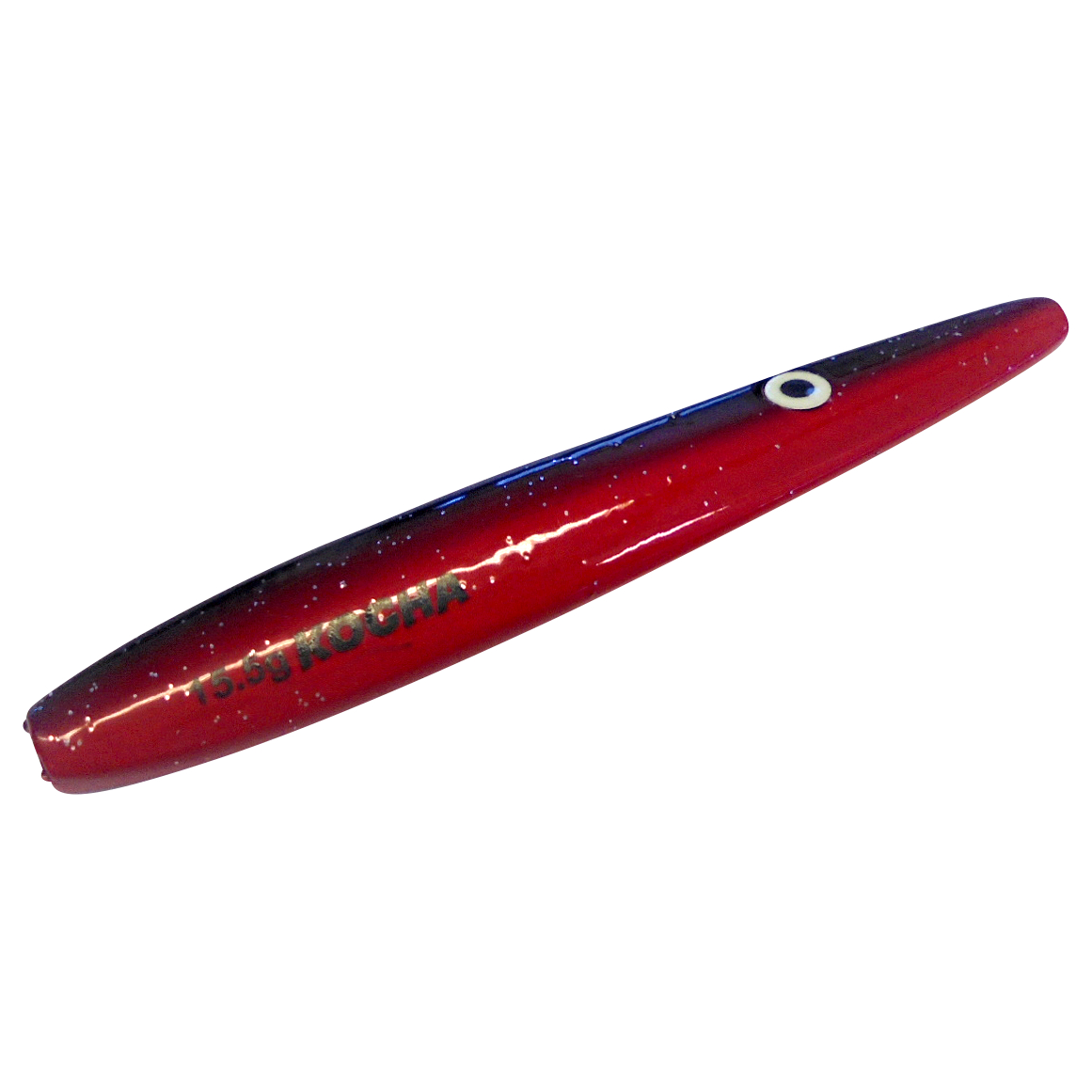 Kogha Inline sea trout spoon (red/black) 
