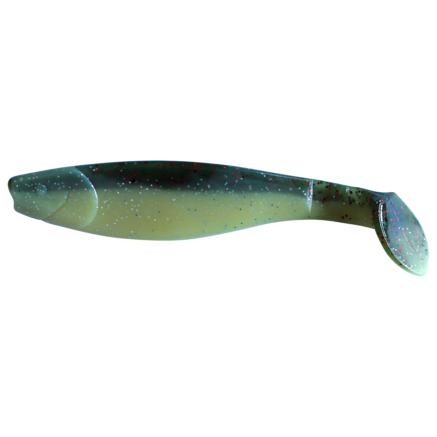Kogha Predator-catcher pike rubber (yellow/motor oil) 