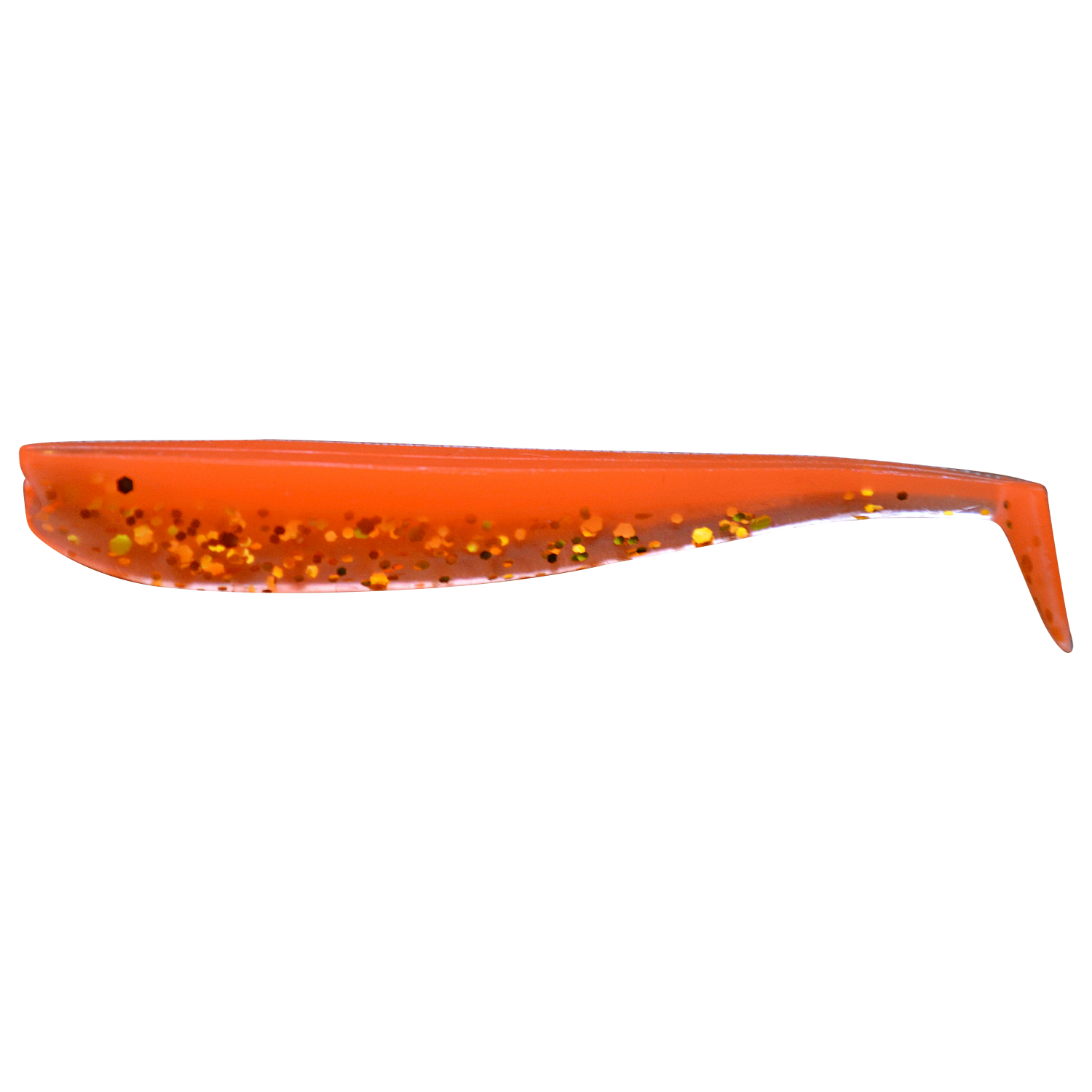 Kogha Shad Catcher Shovel Tail (Orange Glitter) 