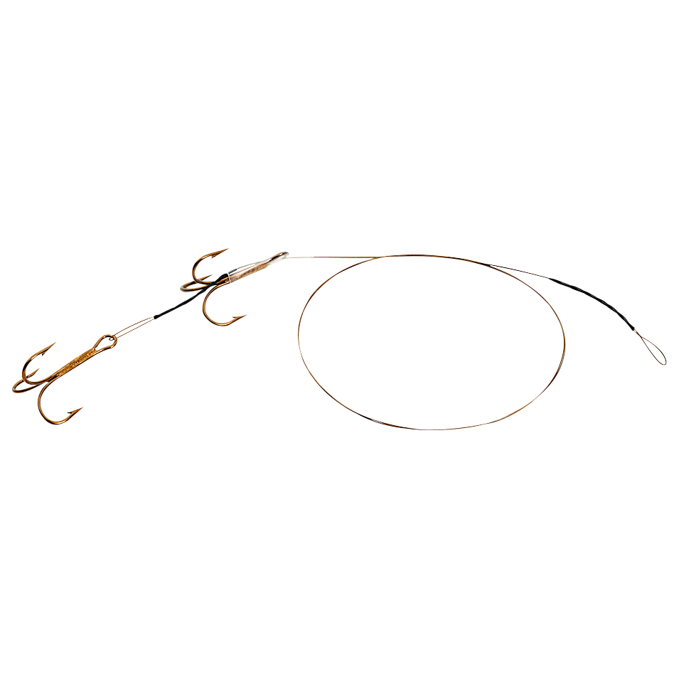 Kogha Steel Trace with 2 Trebles Diamondsteel 