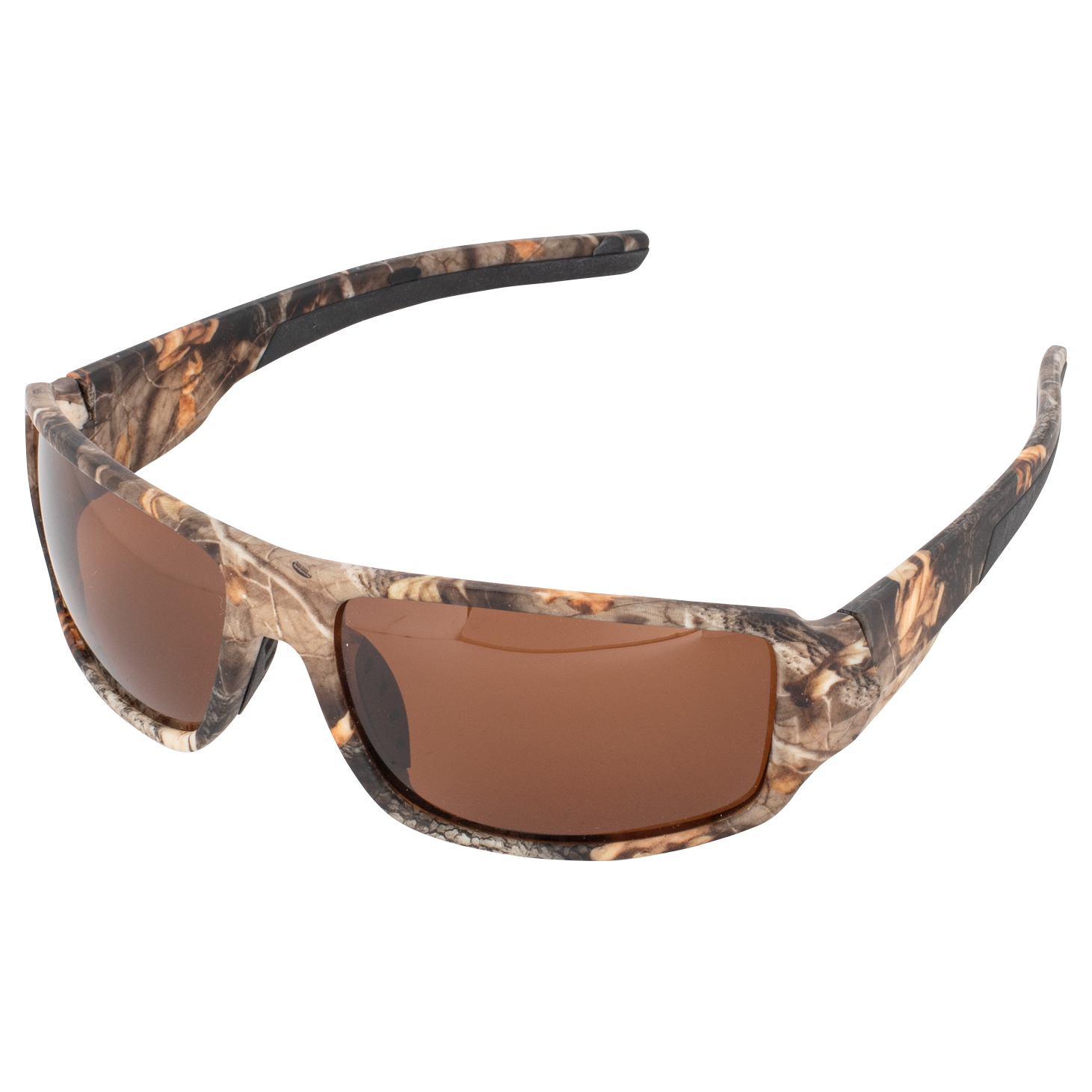 Kogha Woodland Polarised Glasses (Camouflage/Brown Lenses) 
