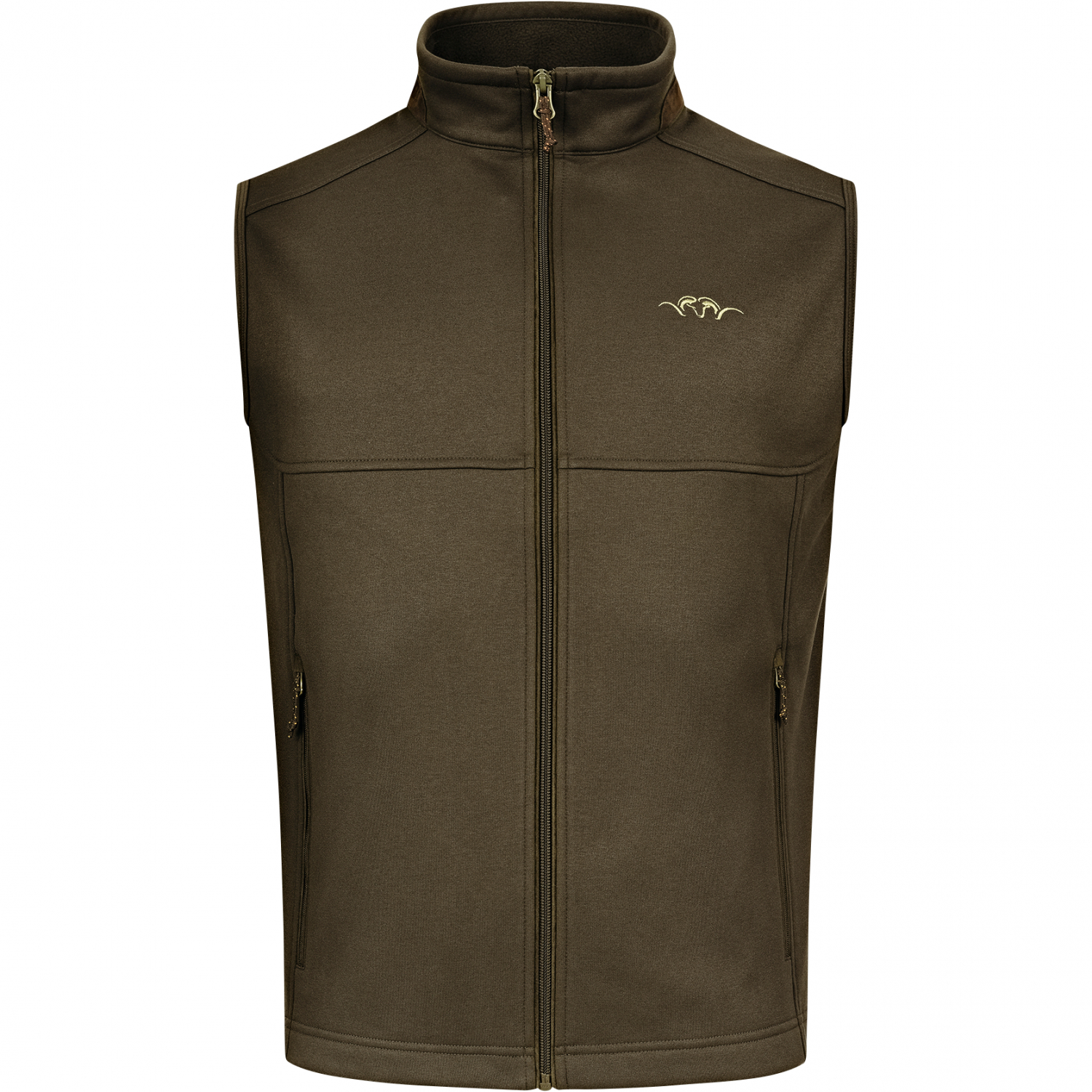 Kylar Fleece Waistcoat Men (Dark Brown) 