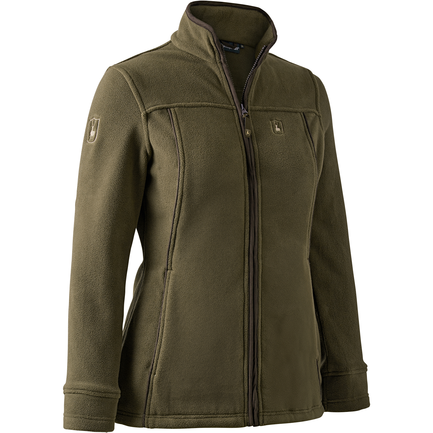 Lady Eagle Fleece Jacket For Women (Tarmac Green) 