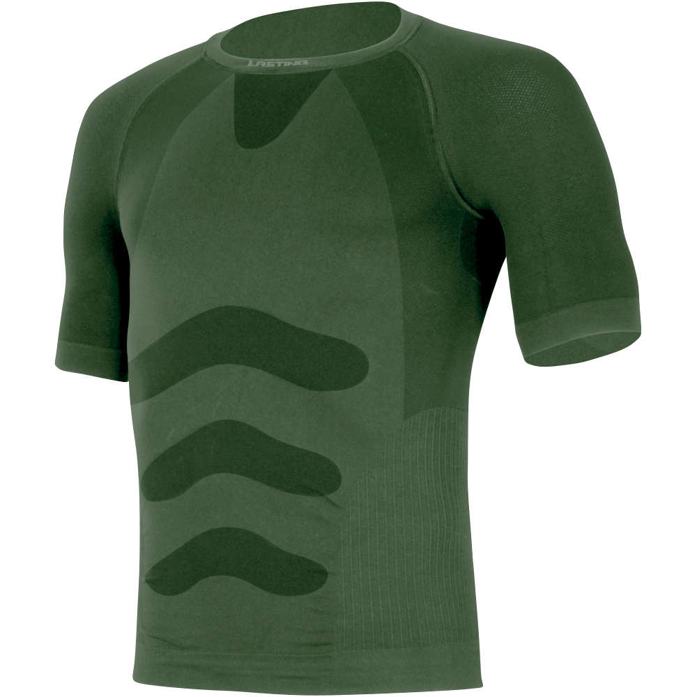 Lasting Abel Short Sleeve Seamless T-Shirt Men (Green) 