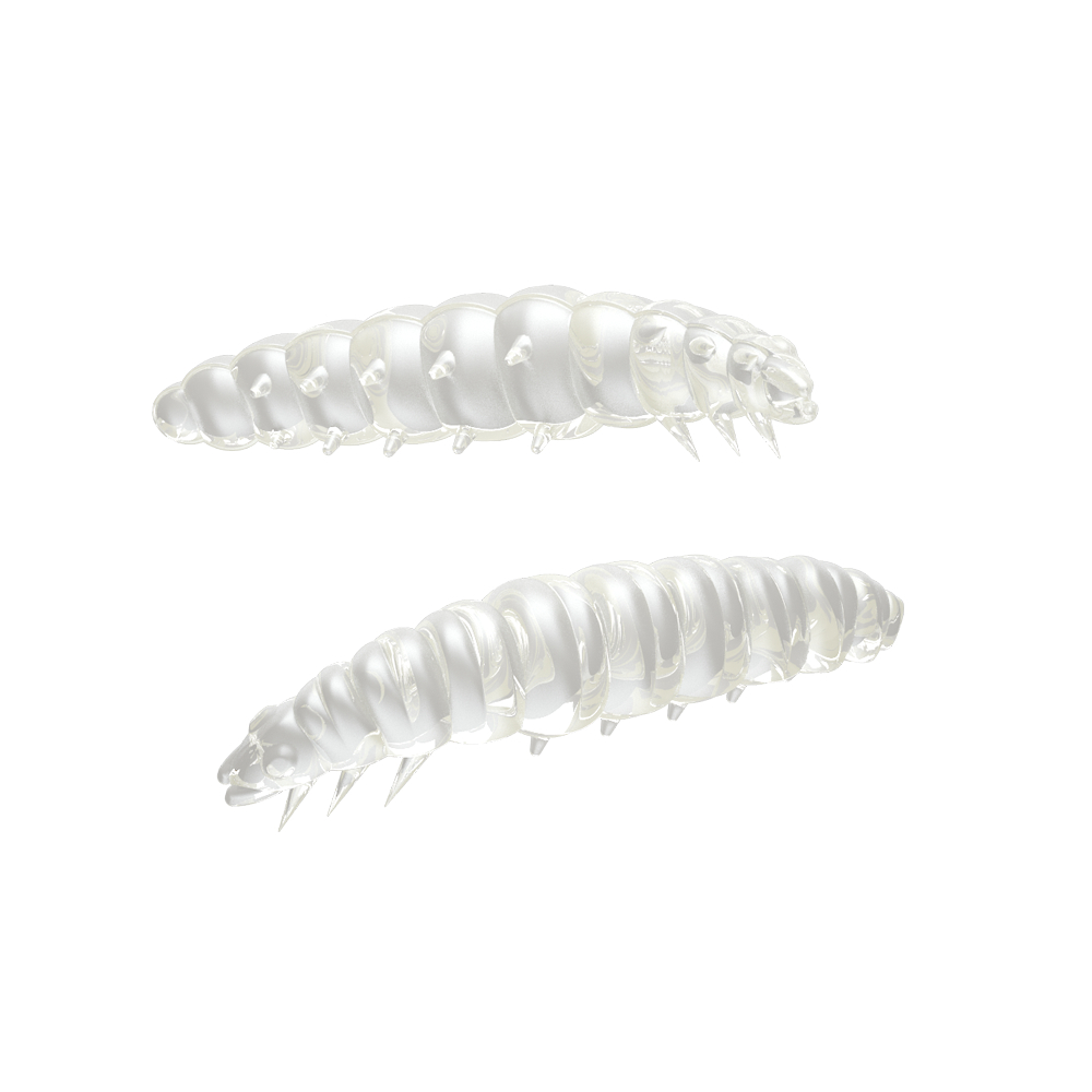 Libra Lures Larva artificial bait (silver pearl) 
