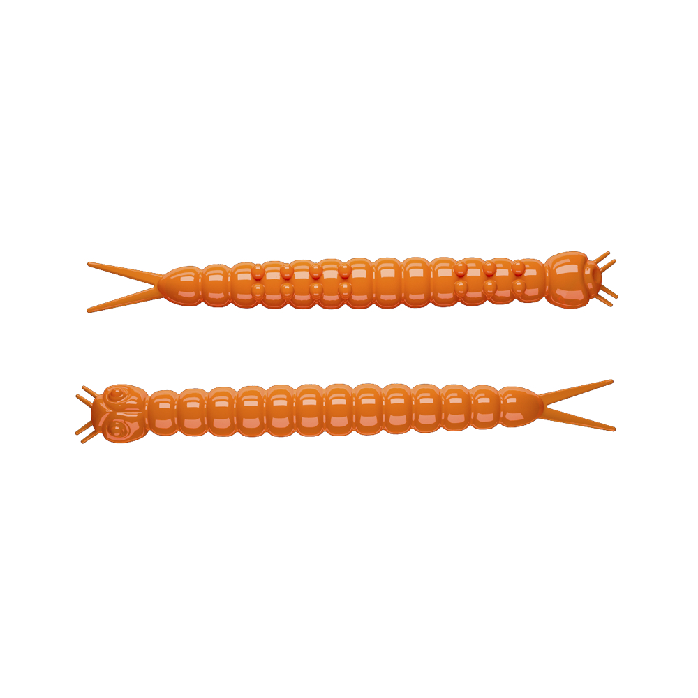 Libra Lures Slight Worm artificial bait (hot orange) 