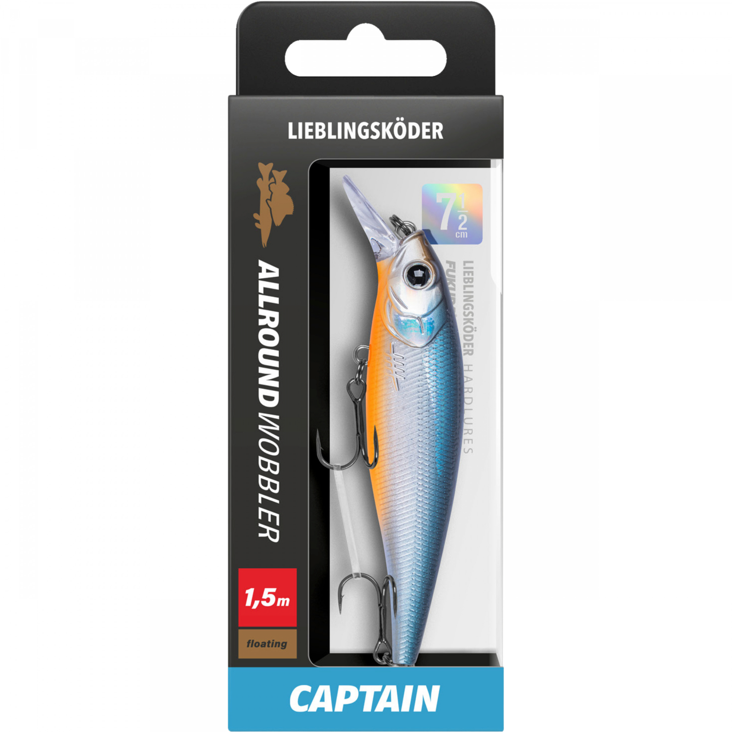 Lieblingsköder Allroundwobbler (Captain) 