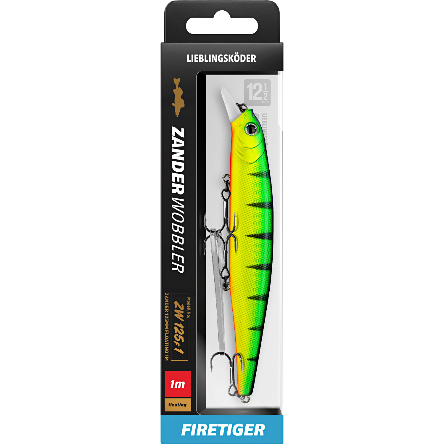 Lieblingsköder Men's Zanderwobbler (Firetiger) 