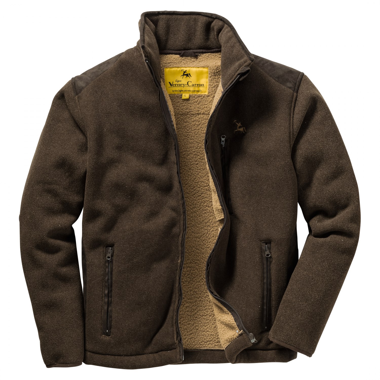 Ligne Verney-Carron Men's Fleece Jacket Presley Blouson 