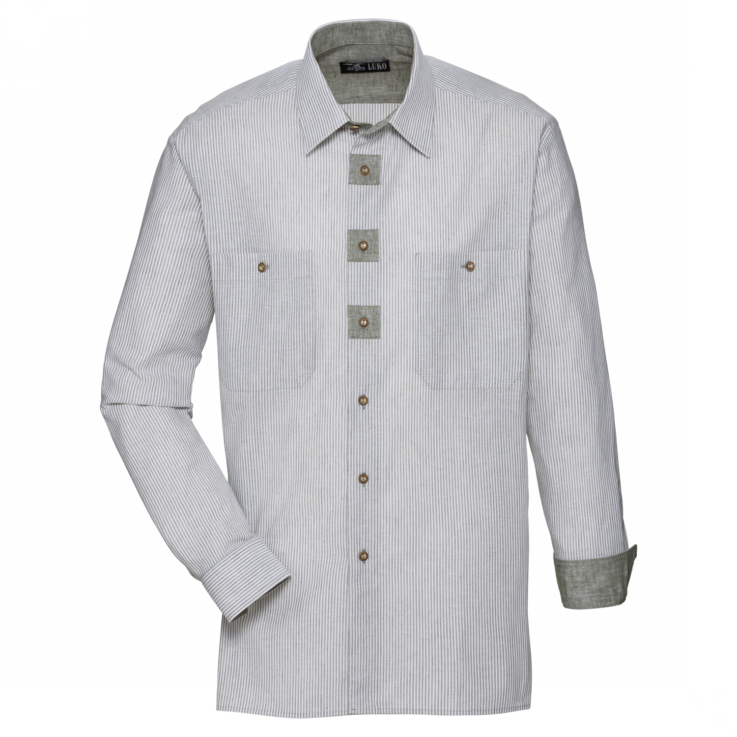 Luko Luko Men's Shirt Linen 