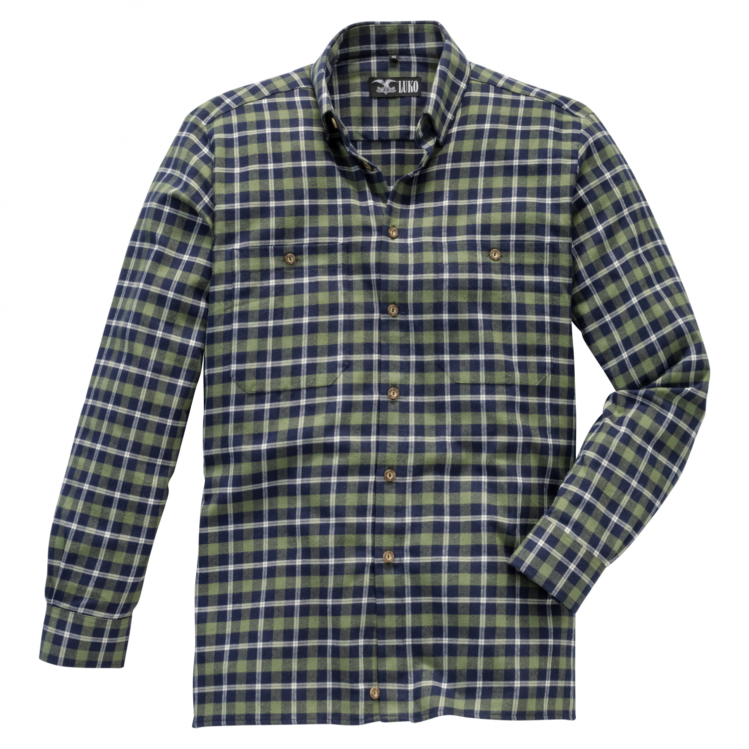 Luko Men's Flannel Shirt (long sleeve) 