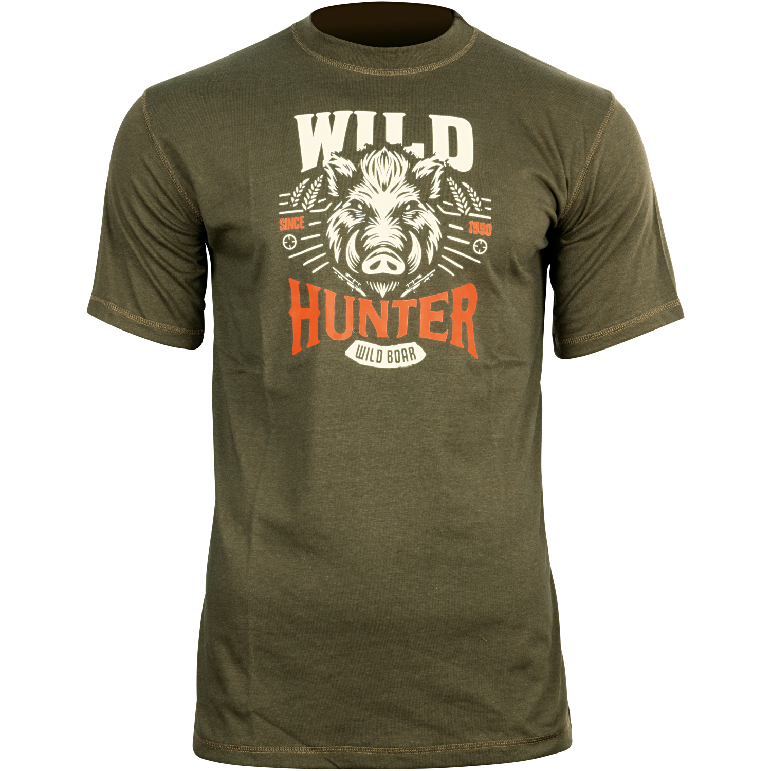 Men's Ground Wild T-Shirt Men (Dark Olive) 