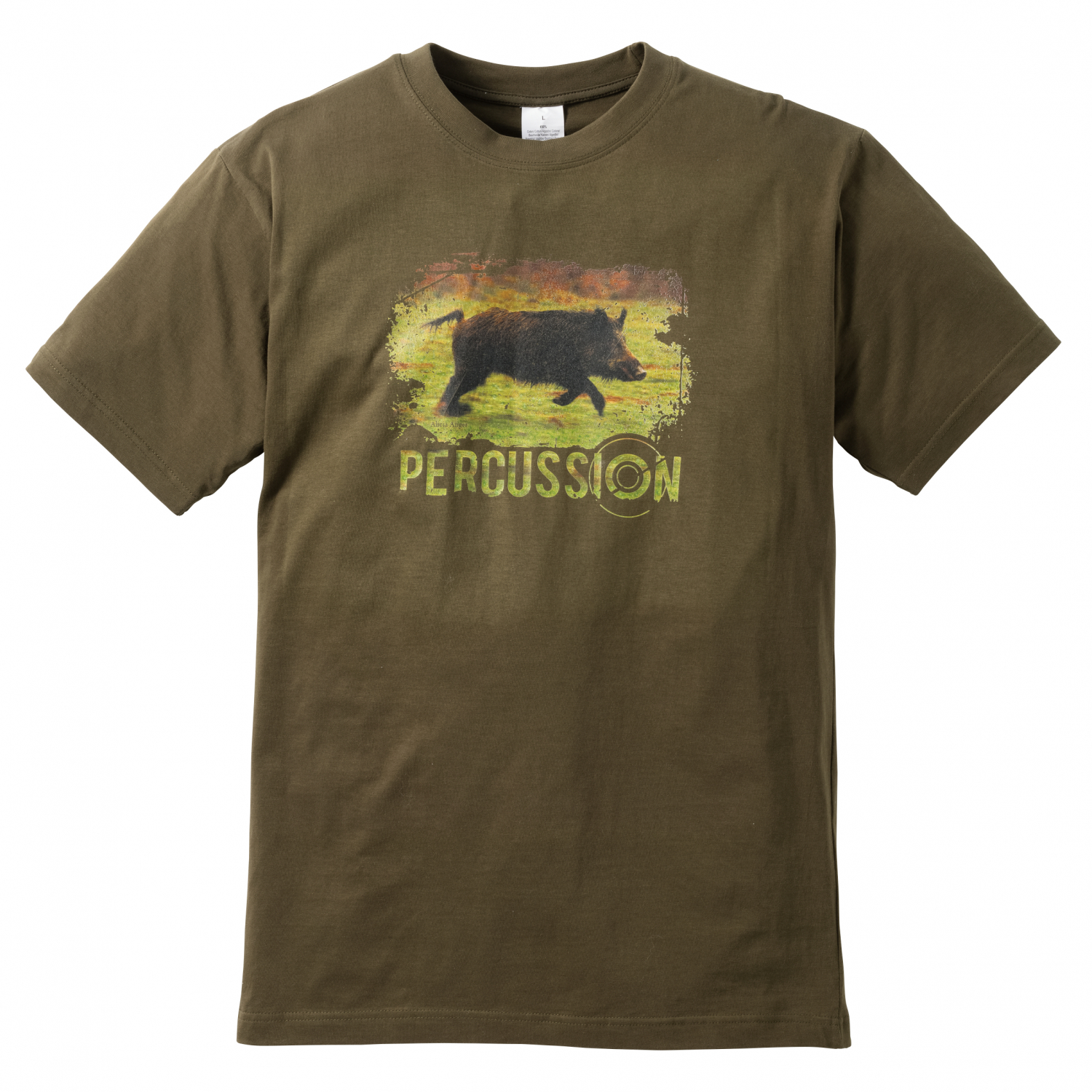 Men's Percussion Men's T-Shirt (Wild Boar) 