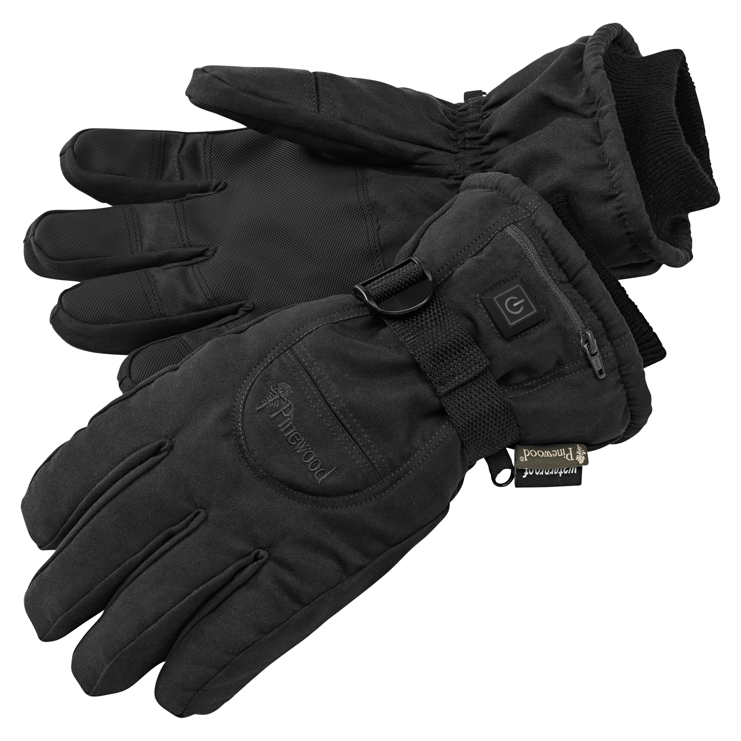 Men's Pinewood Men's heated Gloves HEATING (black) 