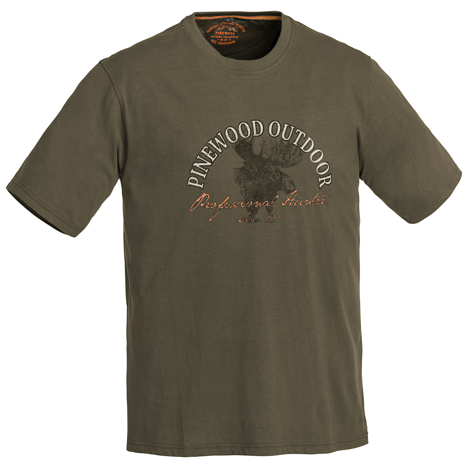 Men's Pinewood Men's T-Shirt Moose 