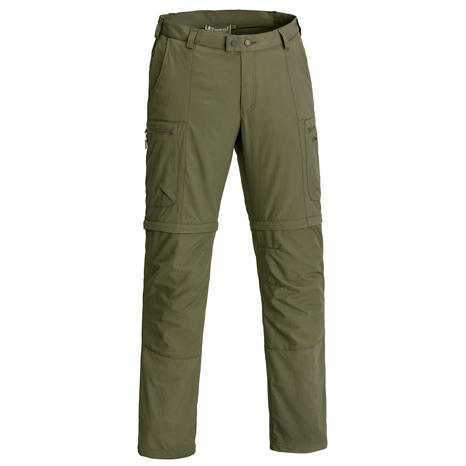 Men's Pinewood Men's Zip-Off Trousers Namibia (green) Sz. 39 