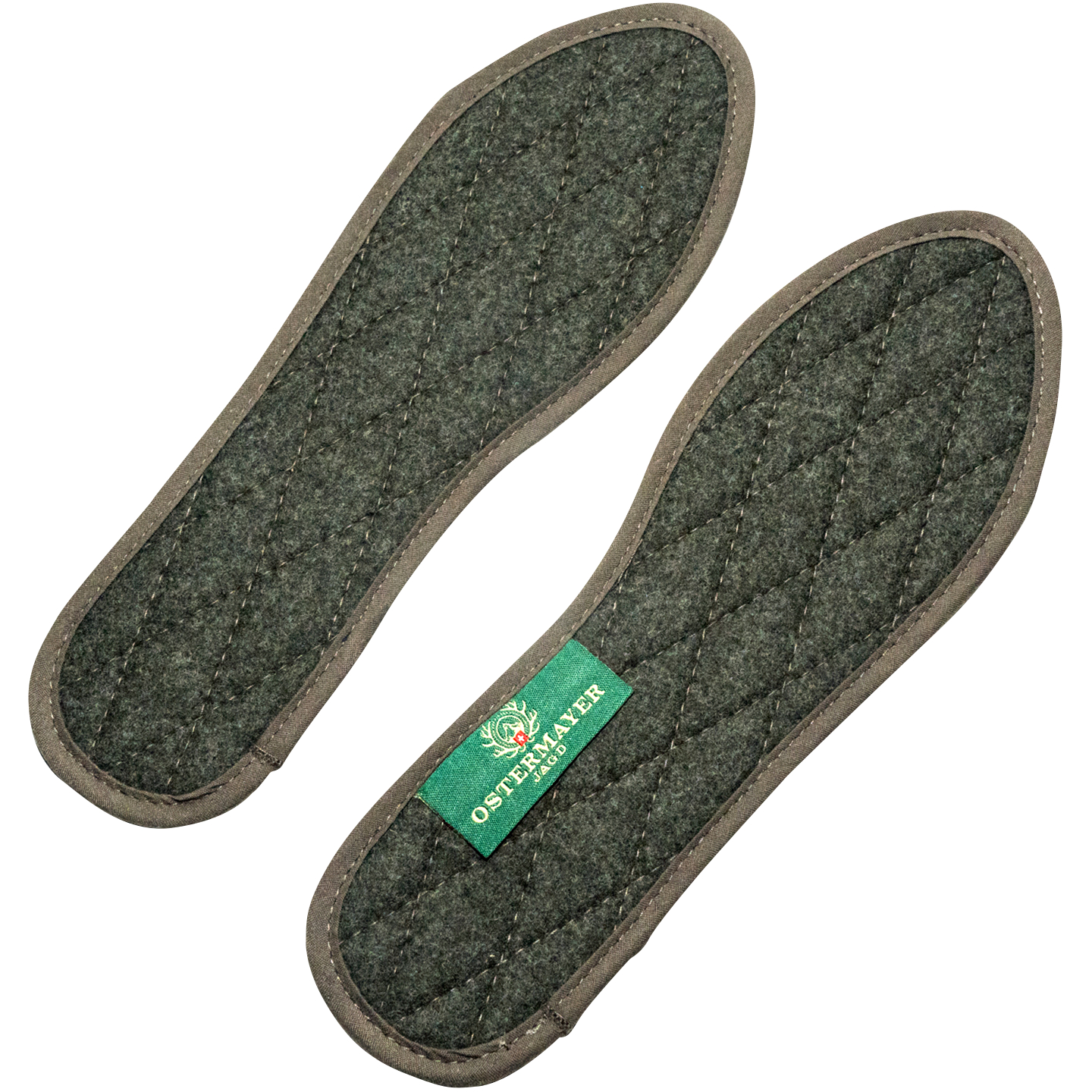 Merino Loden Shoe Insoles Unisex (Olive) 