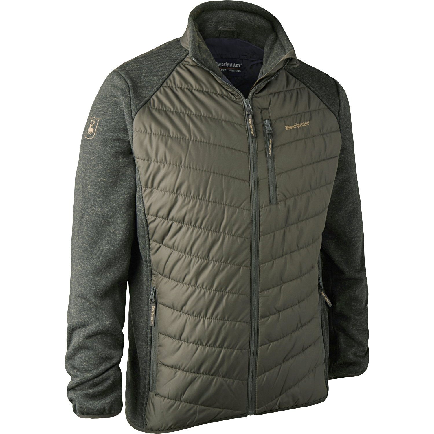 Moor Padded Jacket Men, With Knit (Timber) 