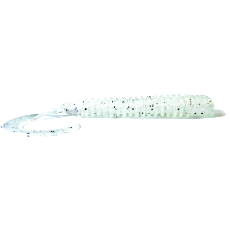 Noike Ring Curly (Clear White Wakasagi) 