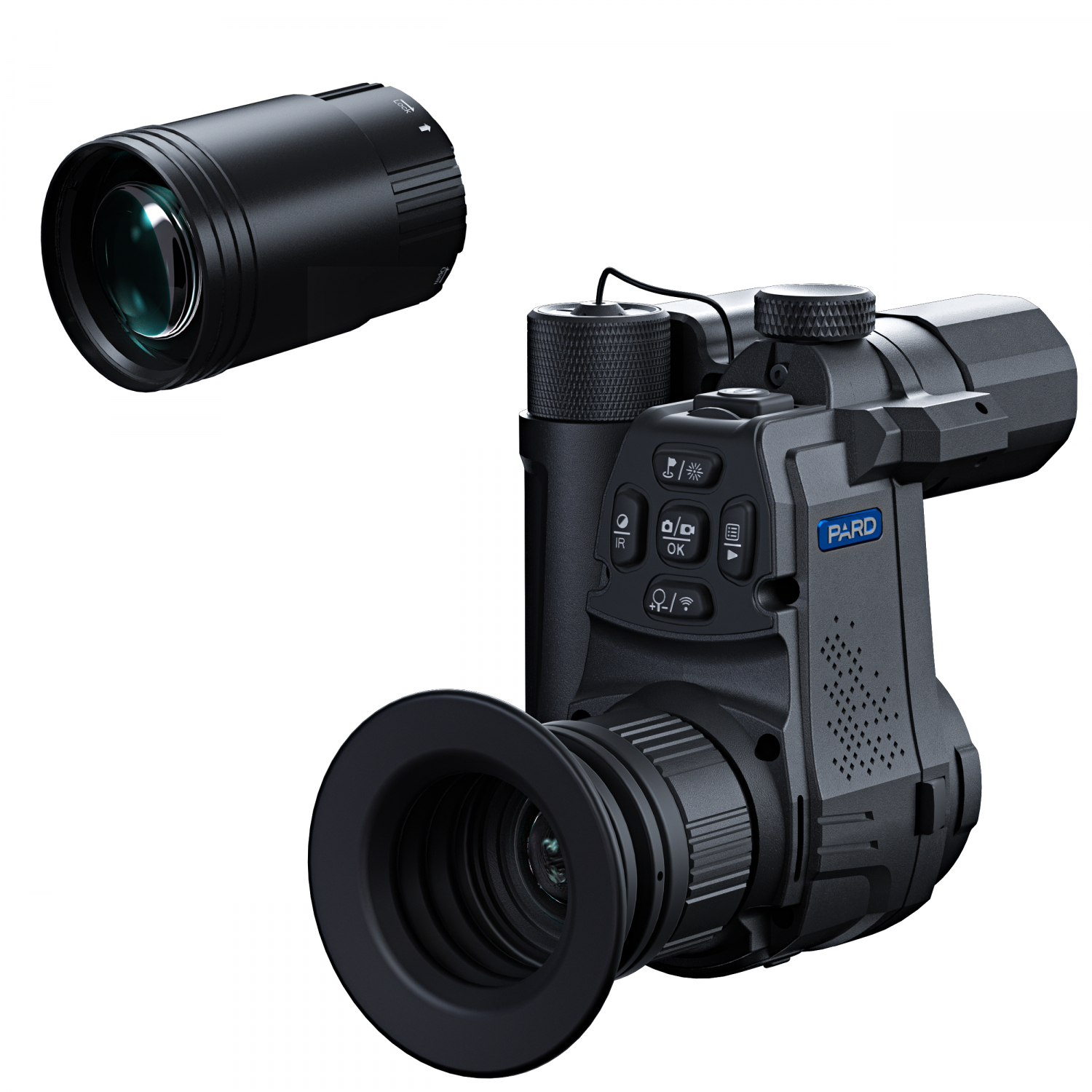 NV007SP2 night vision attachment (LRF) with IR illuminator 